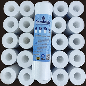 10'' Su Arıtma spun 25 Micron Sediment Filtre (50 Adet)