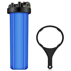 Big Blue 20'' Inç Jumbo Boy Büyük Mavi Boş Filtre Kabı 1"