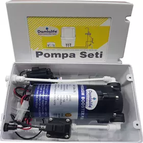 Su Arıtma Cihazı Pompa Seti 75-80-100 Gpd Uyumlu