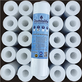 10'' Su Arıtma spun 5 Micron Sediment Filtre (50 Adet)