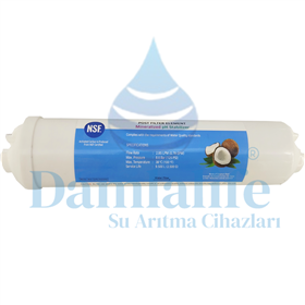 Çubuklu Post Karbon Tatlandırıcı Mineral-Ph- Dengeleyici filtre