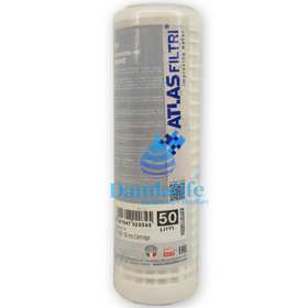 Atlas Italyan 10'' Yıkanabilir 50 Micron Tortu Filtresi