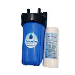 Big Blue Filtre Big Blue 10'' Filtre Kabı Ve 5 Micron Sediment Spun Elyaf Filtre