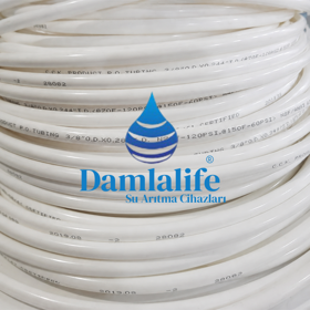 Su Arıtma Hortumu 3/8 10 Mm Filtre Hortum NSF Onaylı (5 Metre)