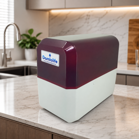 Pompasız 9 Litre Burgundy Su Arıtma Cihazı