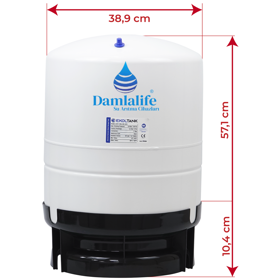 RO-1070 40 Litre 14 Galon Su Arıtma Tankı