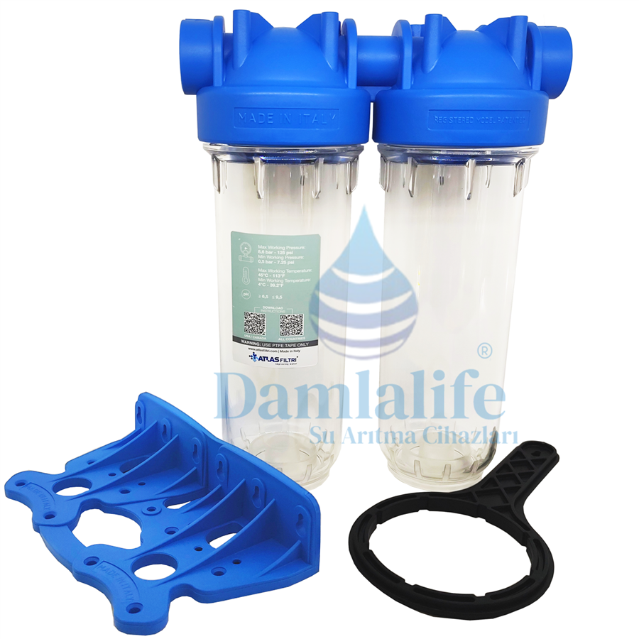 atlas filtri boş filtre kabı