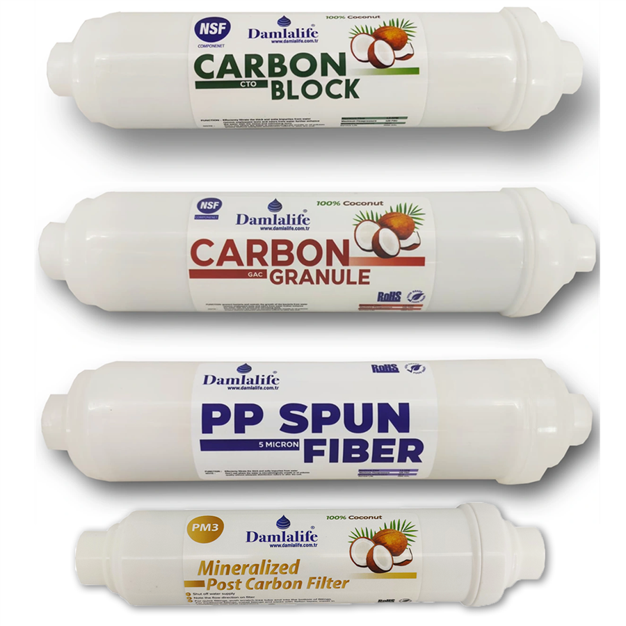 inline çubuklu filter