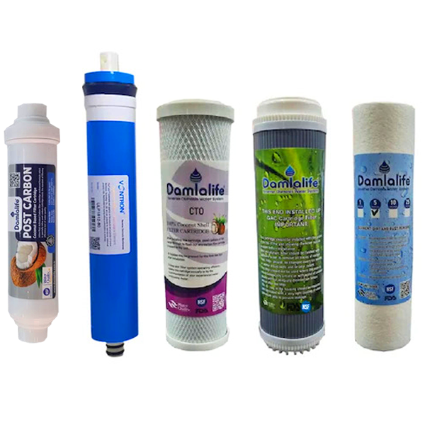 Damlalife Vontron Membranlı 10''Housıng 5 Li Filtre Seti