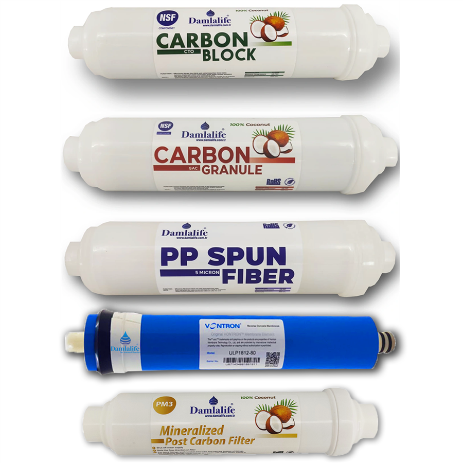 inline çubuklu filtre